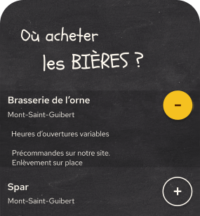 Capture d'écran application: Infos pratiques, heures d'ouverture - Brasserie de l'orne.